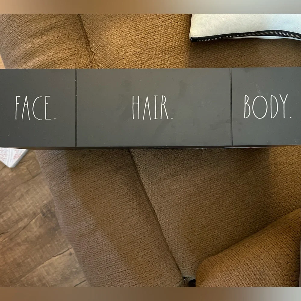 Rae Dunn bathroom bedroom organizer